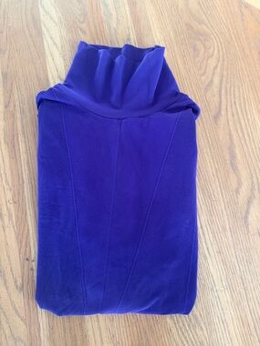 Athleta Deep Purple turtleneck Top